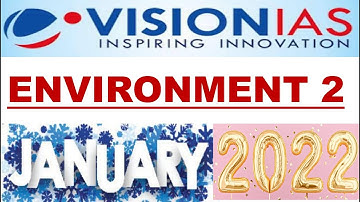 Vision Ias CA January 2022-Environment 2(Cheetah,Red sanders):UPSC/STATE_PSC