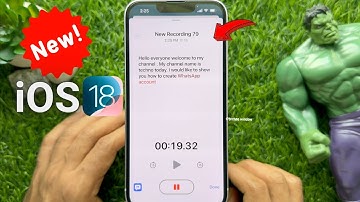 How to Use Live Transcripts in Voice Memos on iPhone with iOS 18