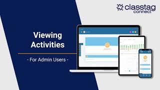 Admin Basics: Viewing Activities