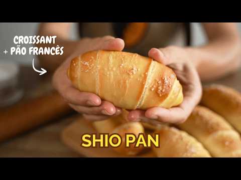SHIO PAN: Receita de pão de sal japonês (croissant com textura de pão francês)