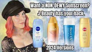 4 J-Beauty sunscreens, compared! (2024 reformulations)