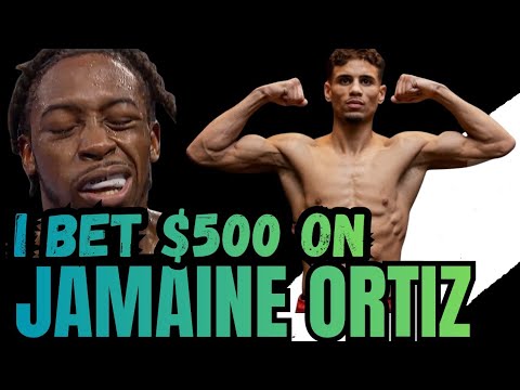 Jermaine Ortiz is going to beat Keyshawn Davis easy I bet $500