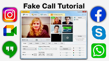 How to make FAKE VIDEO Call Using ManyCam (Complete Guide)