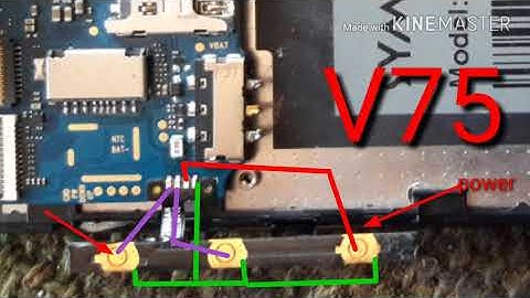 symphony v75 power Solution bd