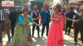 Char char bandhi wali gadi dance dj taaj nandubar
