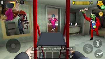 Scary Teacher 3D ( Mod menu) - Troll miss T every day   , gameplay android/ ios