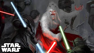 The ONLY Wookie Jedi to Embrace the Dark Side Star Wars Explained