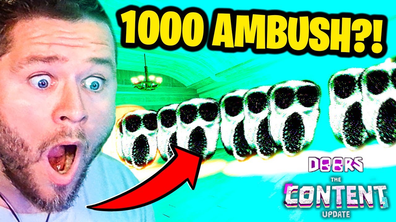 1000 AMBUSH?! EURE IDEEN/MYTHEN im DOORS CONTENT UPDATE (Roblox)