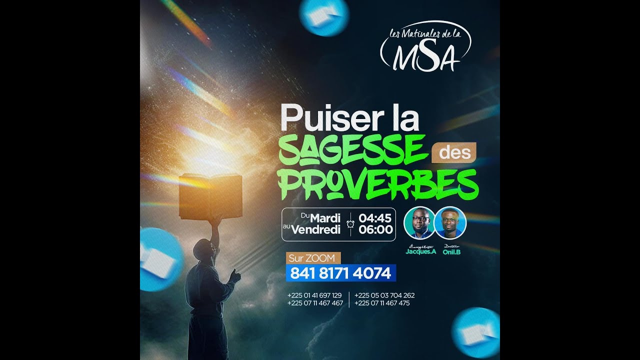 Satan ne veut pas que je reflechisse Évangéliste Jacques Amessan