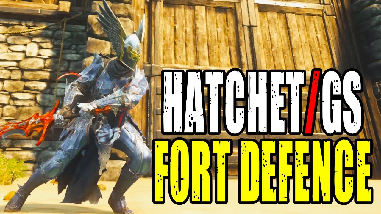 [WAR] 20+ Min Fort Defence Kill Squad PoV New World PvP Hatchet/GS