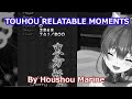 Houshou Marine Relateble Moments in Touhou (Eng Sub)