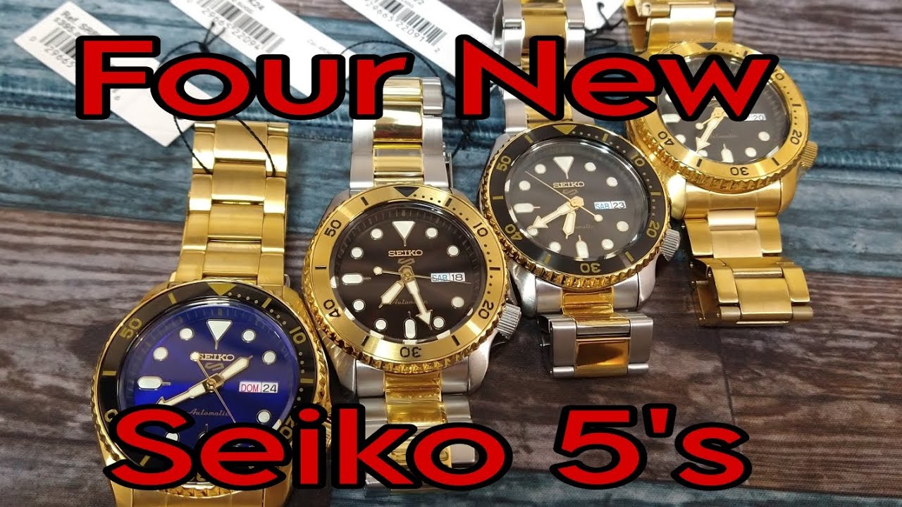 Introducing The US-Only Seiko 5 Sports SRPK18, SRPK20, SRPK22 & SRPK24