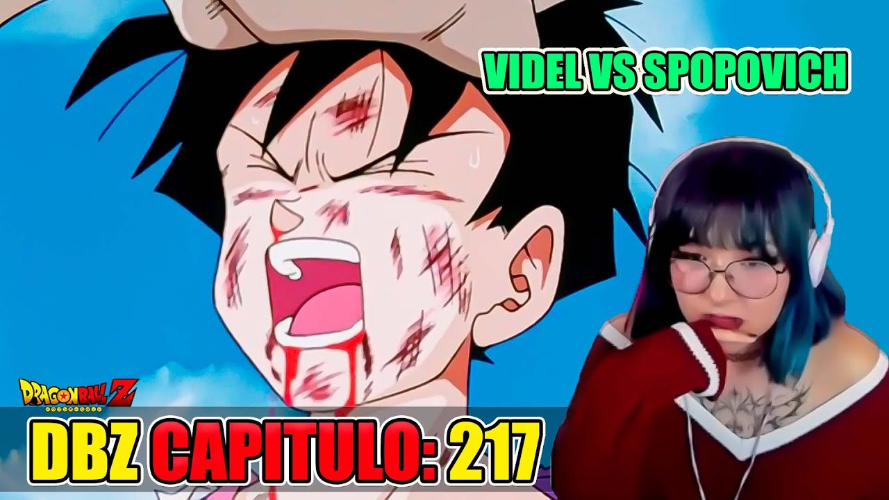 VIDEL SUFRE CONTRA SPOPOVICH😯SAGA DE MAJIN BOO 217 | REACCION A ​DBZ POR PRIMERA VEZ
