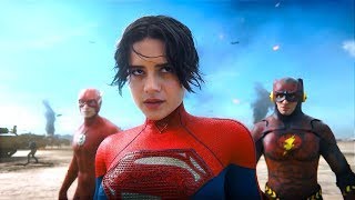 The Flash Final Battle HD Supergirl Vs Zod And Flash Vs Dark Flash Ending Scene