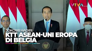 Bertolak ke Belgia, Jokowi Boyong Misi Besar dalam KTT ASEAN-Uni Eropa
