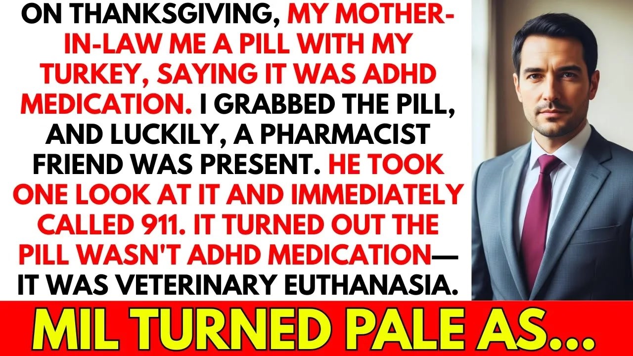 Mother In Law Gave Me ＂ADHD Pill＂ Pharmacist Called 911  ＂That's Euthanasia For A Horse   ＂