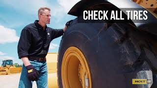 HOLT CAT Quick Tips - Small Wheel Loader Daily Walk Around