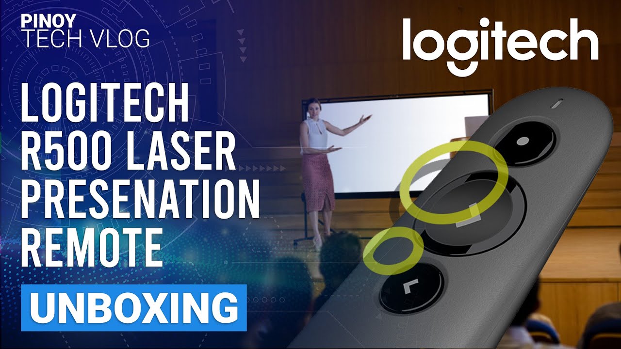 lysere Ved navn Fru Logitech R500 Laser Presentation Remote Unboxing & Setup - TAGALOG - YouTube