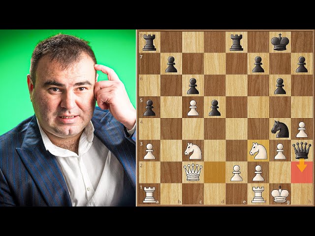 The tragedy of one tempo, Mamedyarov vs Navara, Shamkir Masters 2019