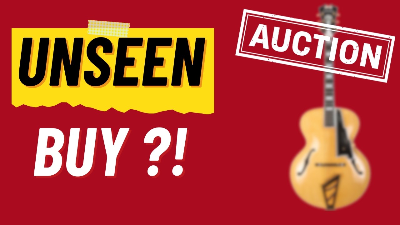 Bought This Archtop Unseen… Worth It? - YouTube