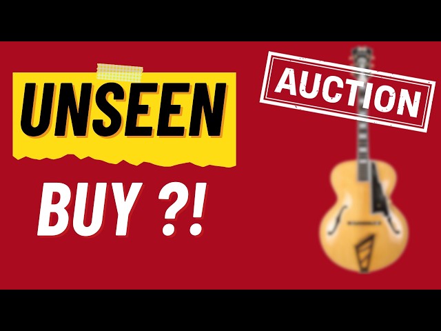 Bought This Archtop Unseen… Worth It? - YouTube