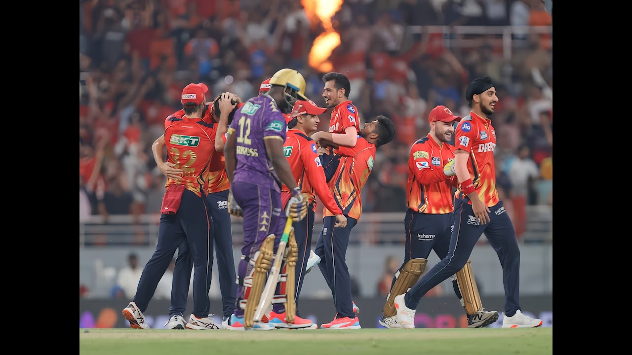 IPL 2025 : KKR vs PBKS , Match Highlights | Thrilling Match 🥶🥵