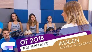 Clase de IMAGEN con ANDREA VILALLONGA | OT 2018