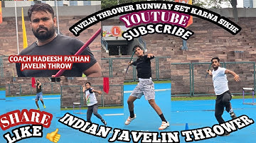 HOW TO SET JAVELIN THROWER GRIP PAKADANA AND RUNWAY THE EASIEST WAY #subscribe #viralvideo