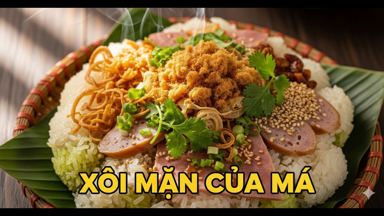 Xôi Mặn Tôm Khô Lạp Xưởng – Món Ăn Gợi Nỗi Nhớ Rưng Rưng Khóc Thầm ...