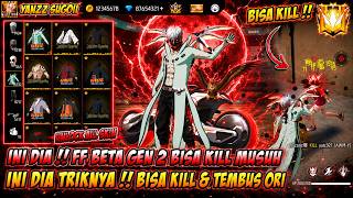 BISA MAIN TERUS DAN KILL ✅ CARA DOWNLOAD FF BETA GEN2 ORI 2026 GRATIS VIP VERSI TERBARU DAMAGE MASUK