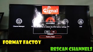 How To Factory Reset And ReScan Cignal Channels | Step by Step Tutorial | Easy Guide (New Updates) screenshot 5