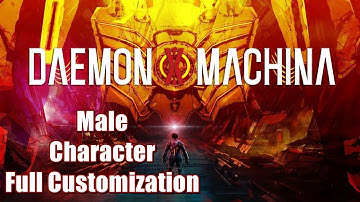Daemon X Machina Titanic Scion Male Full Character Customization