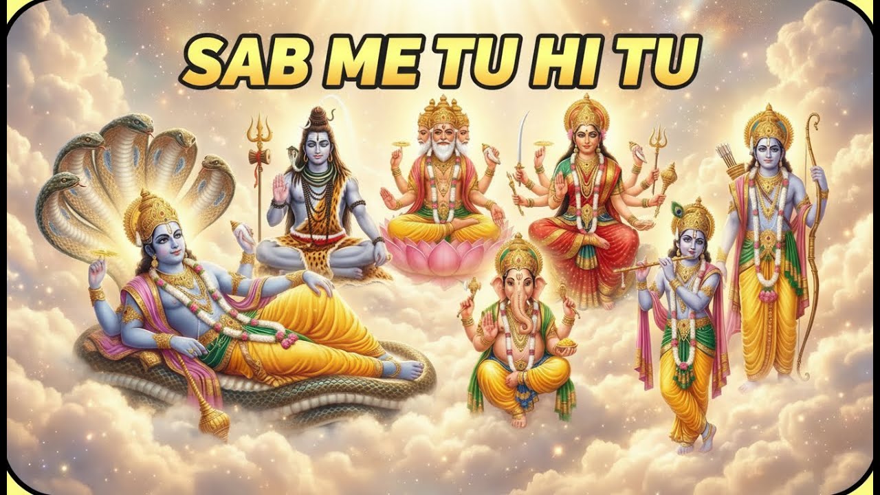 Sab Mein Tu Hi Tu | Devotional Hindi Bhajan | All Hindu Gods | TechRaag AI Original | Spiritual Song