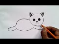 How to draw cat drawing easy step by stepaarav drawing creative