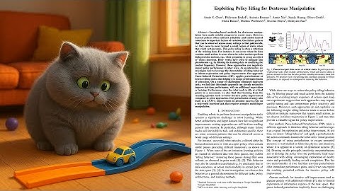 Exploiting Policy Idling for Dexterous Manipulation (Paper Walkthrough)