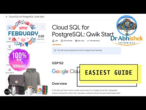 Cloud SQL for PostgreSQL: Qwik Start | FEB 2026 | #GSP152 #qwiklabsarcade2026