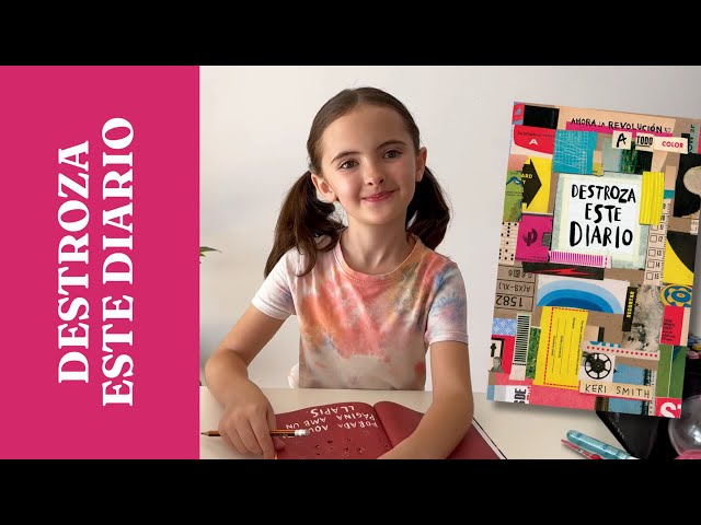 💥DESTROZA ESTE DIARIO a todo color  Creatividad para niñas y niños 