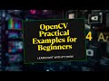 OpenCV Practical Examples (Part I)| Python Computer Vision Tutorial