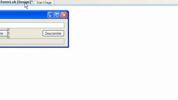 How To Scramble Words In Visual Basic 2008
