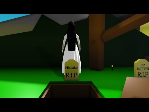 Don't go to the BrookHaven 🏡RP cemetery at 3AM in Roblox.. (bad idea