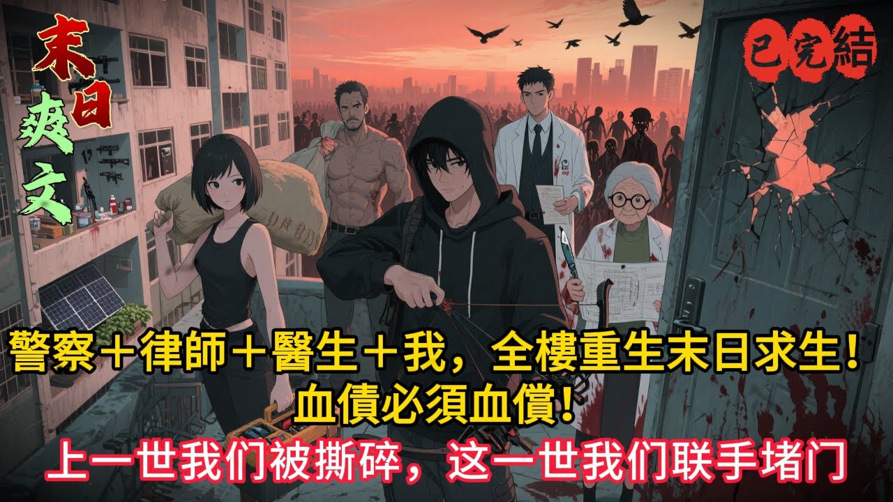 《全棟樓重生！喪屍爆發前24小時，我們聯手復仇！》#小说#小说推荐 #小說 #复仇#重生#末世小說 #末世求生