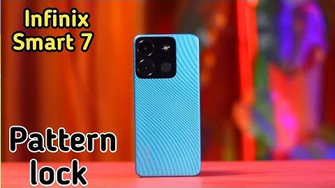 Infinix Smart 7 Mein Pattern Lock Kaise Lagaen , How To Set Pattern In Infinix Smart 7