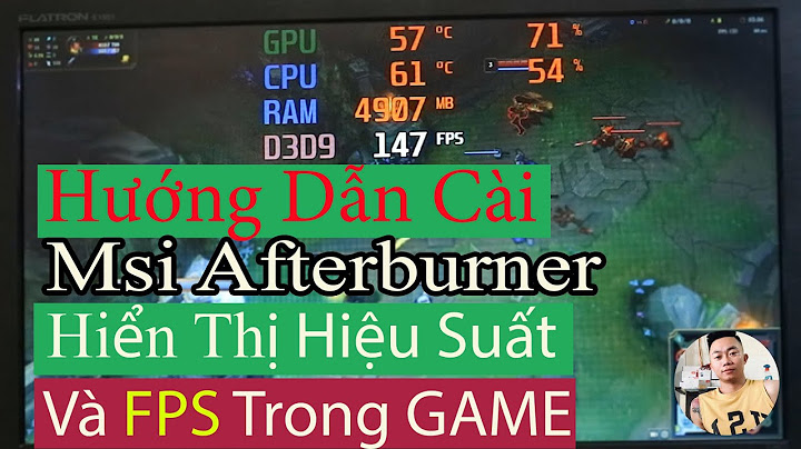 Hướng dẫn cài đặt msi afterburner cho premiere năm 2024