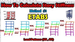 How To Calculate Story Stiffness (soft story) Manually In ETABS 2023 screenshot 4