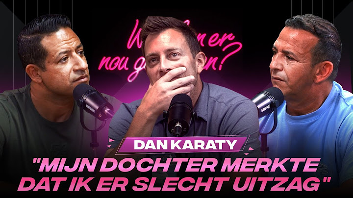 Dan Karaty over zijn alcoholverslaving en eerlijkheid