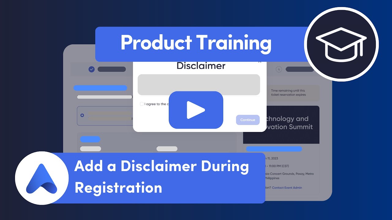 Add a Disclaimer During Registration - YouTube