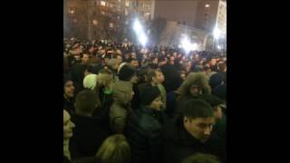 Давка на концерт ДДТ в Москве 5 марта 2016