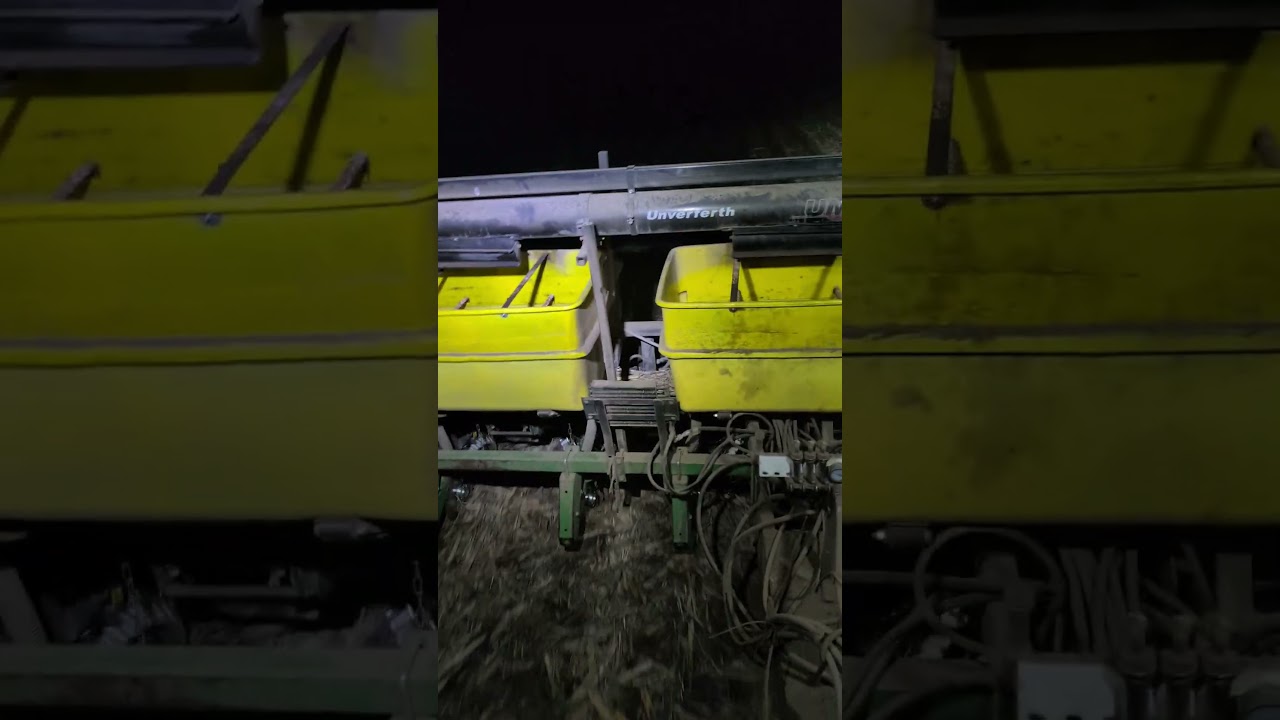 planting corn at night 