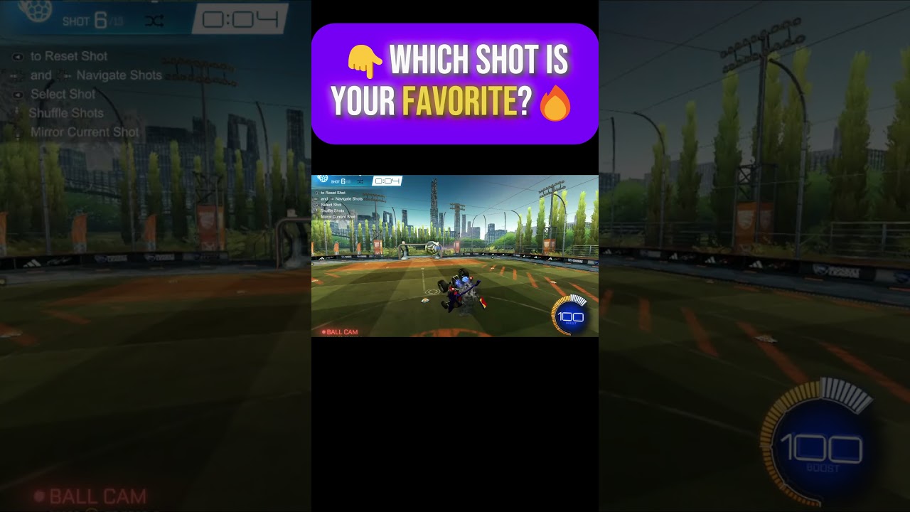 This Rocket League Shot Was Unreal! 😱🚀#shorts