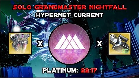Solo Grandmaster Nightfall - Hypernet Current - Prismatic Warlock [Destiny 2]